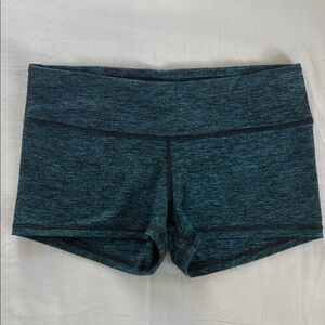 Fleo Heathered Black/blue Shorts - S